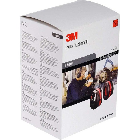3M Peltor Optime III H540A Baş Bantlı Kulaklık 3M Peltor Optime III H540A Baş Bantlı Kulaklık
