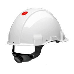 3M G3000 Baret Beyaz Havalı Vidalı Baret İş Güvenlik  Koruyucu Baret