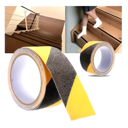 Kaydırmaz Bant Sarı Siyah Eratool 50mm X 25mt  