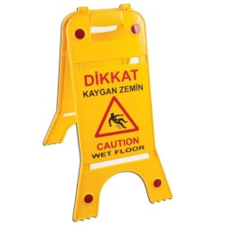 Dikkat Kaygan Zemin Tabela Ayaklı 