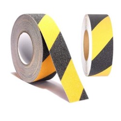 Kaydırmaz Bant Sarı Siyah Eratool 50mm X 25mt  