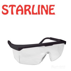 Starline G-004A-C Şeffaf Koruyucu Gözlük 