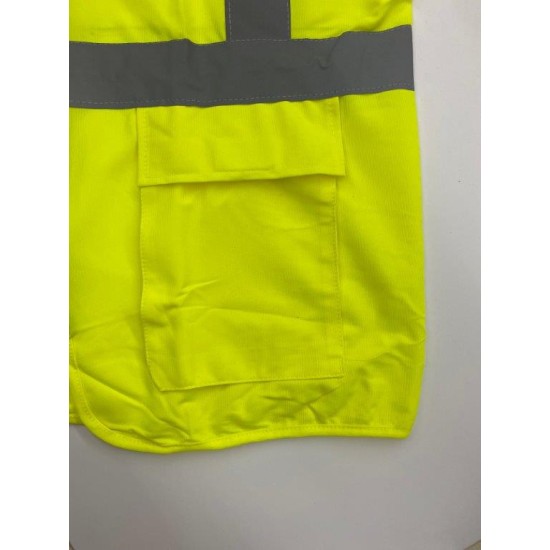 Uniwest Sarı Mühendis Reflektörlü İkaz Yelek Uniwest Sarı Mühendis Reflektörlü İkaz Yelek
