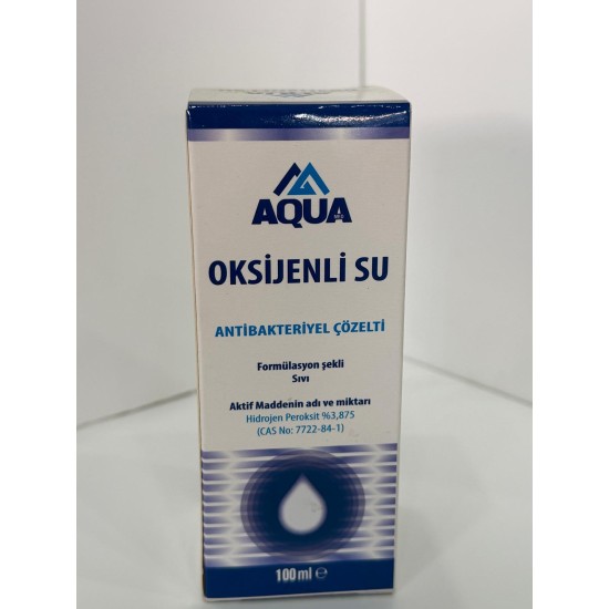Aqua Oksijenli Su 100 ML 