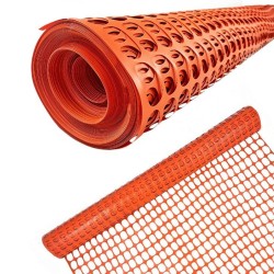 Vento Plastik Tip Kopmaz  Emniyet Alan Perdesi 1m X 50m