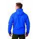 softshell mavi kapşonlu outdoor mont