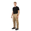 gabardin teknik cepli pantolon bej