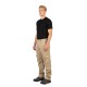 gabardin teknik cepli pantolon bej