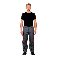 gabardin teknik cepli pantolon gri