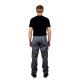 gabardin teknik cepli pantolon gri
