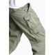 gabardin teknik cepli pantolon haki