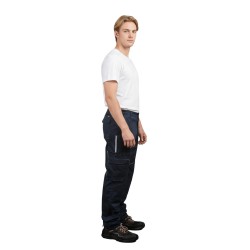gabardin teknik cepli pantolon lacivert