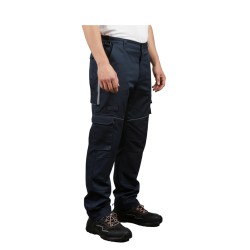 gabardin teknik cepli pantolon lacivert