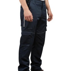 gabardin teknik cepli pantolon lacivert