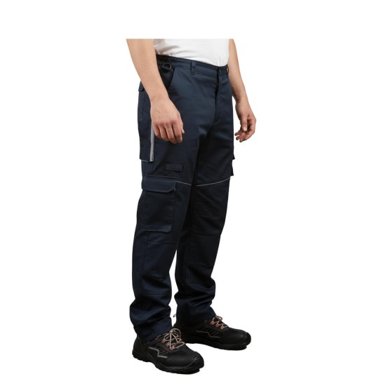 gabardin teknik cepli pantolon lacivert