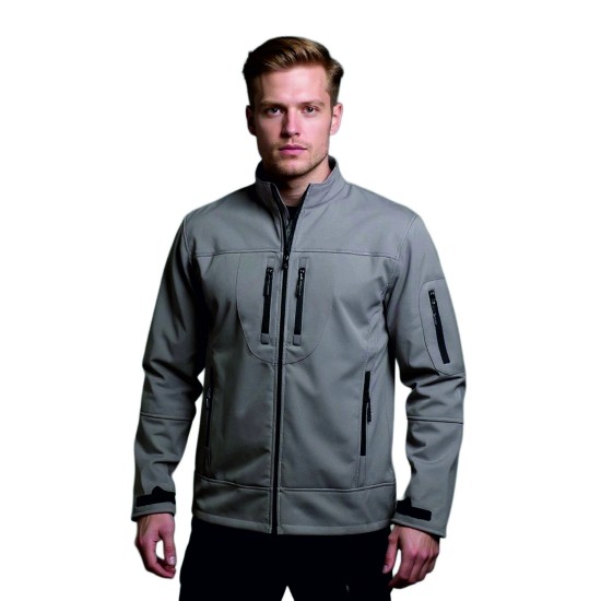 softshell gri outdoor mont