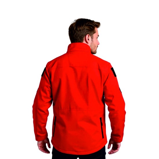 softshell kırmızı lüx outdoor mont
