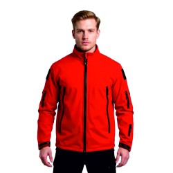 softshell kırmızı lüx outdoor mont