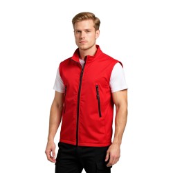 softshell kırmızı outdoor yelek