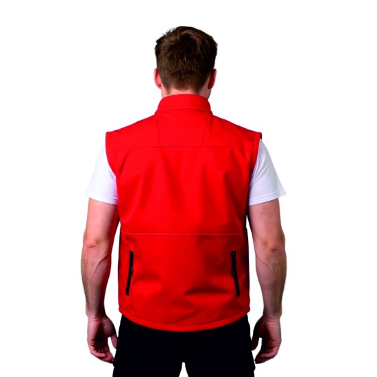 softshell kırmızı outdoor yelek