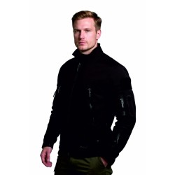 softshell siyah lüx outdoor mont