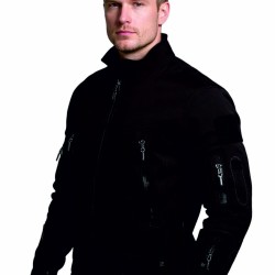 softshell siyah lüx outdoor mont