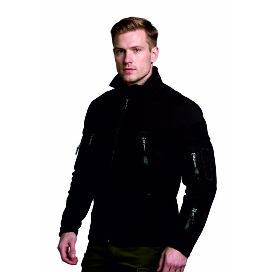 softshell siyah lüx outdoor mont