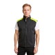 softshell siyah outdoor yelek