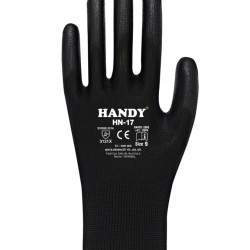 Handy Job-Plus HN-17 PU Siyah Montaj Eldiveni no : 9