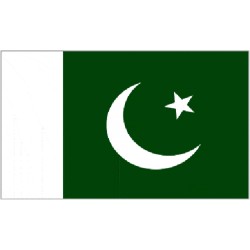 Pakistan Devlet Bayrağı 80 X 120 Raşel Kumaş Dijital Baskılı