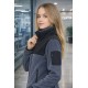 Siyah Gri Softshell Polar Mont