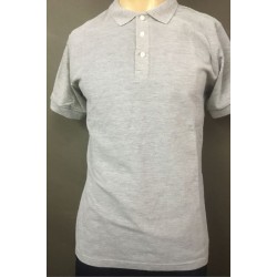 Gri Polo Yaka Kısa Kollu Lacoste