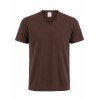 V yaka Süprem Kahverengi TShirt